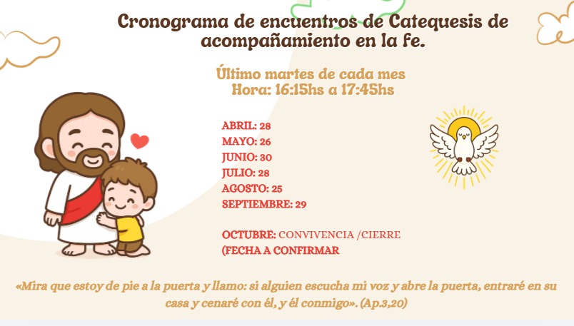 Catequesis de acompañamiento en la fe